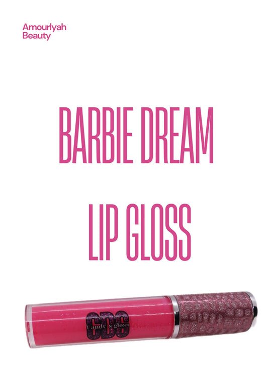 Barbie Dream light Pink hydrating high shine lip gloss tube by Amourlyah  Beauty